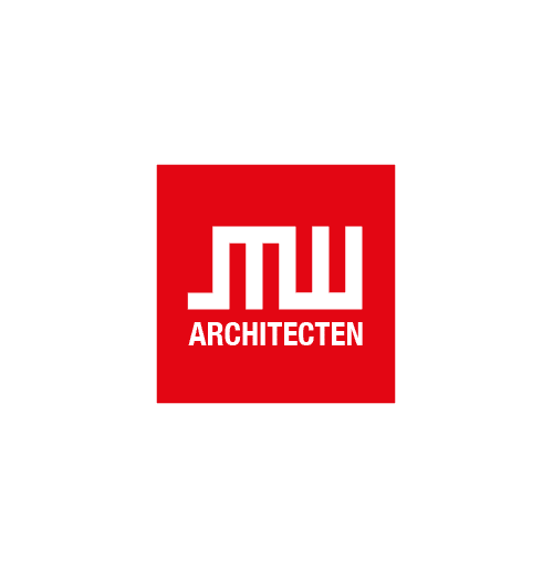 Logo van Studio REDD Architecten met rode achtergrond en witte tekst, geschikt voor architectuur en ontwerp gerelateerde websites.